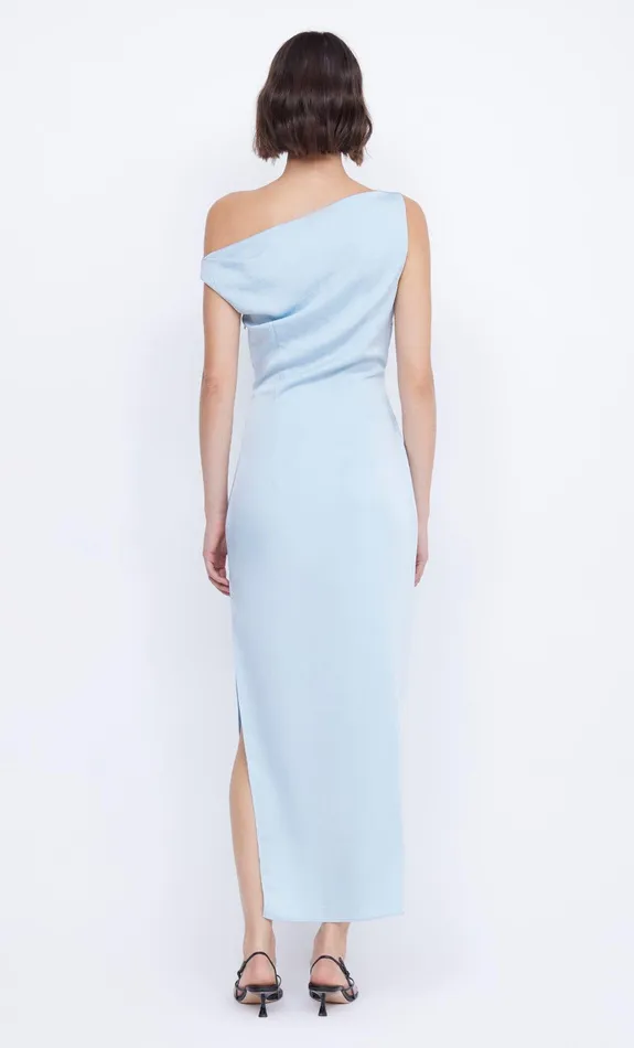 Bec Bridge Dresses ROCHELLE ASYM MIDI DRESS Dolphin Blue 8211 Women