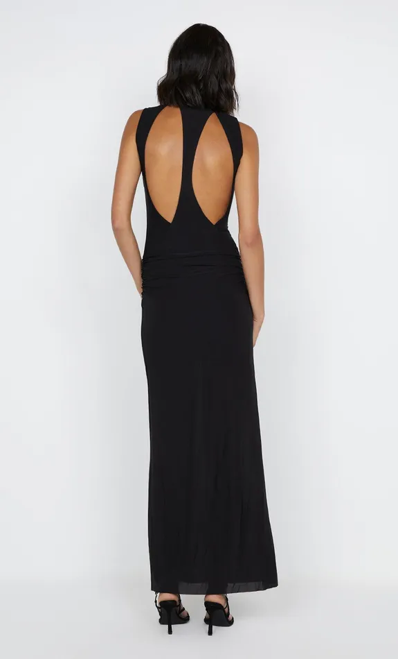 Bec Bridge Event Wear Dresses GIGI HIGH NECK DRESS Black 8211 Women
