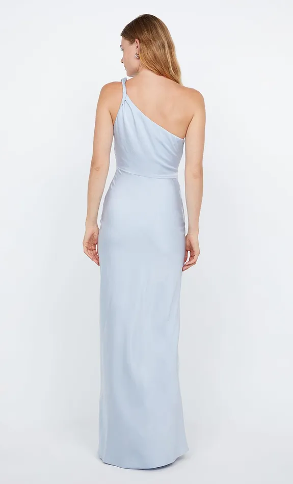Bec Bridge Event Wear Dresses LUNETTA ASYM DRESS Dusty Blue 8211 Women