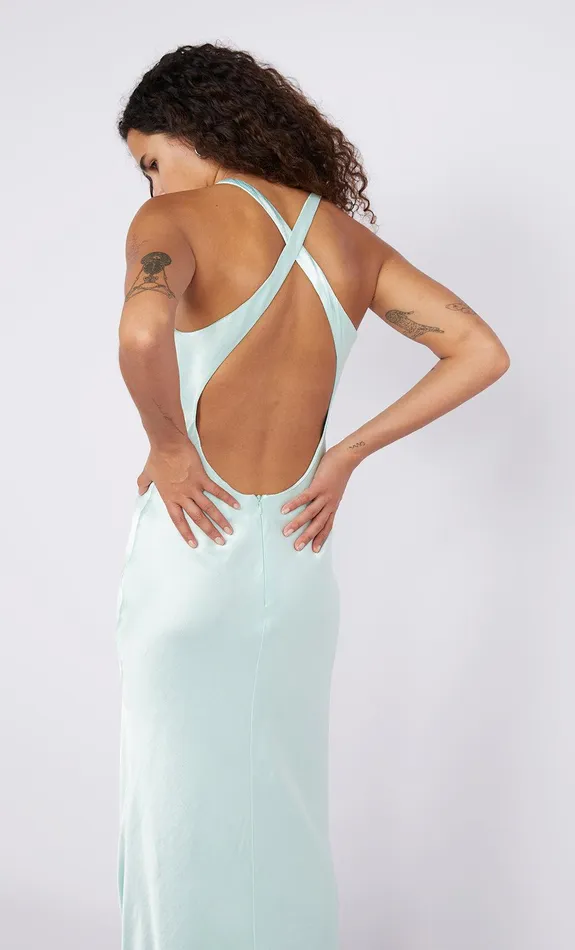 Bec Bridge Event Wear Dresses MAXINA CROSSOVER DRESS Mint 8211 Women