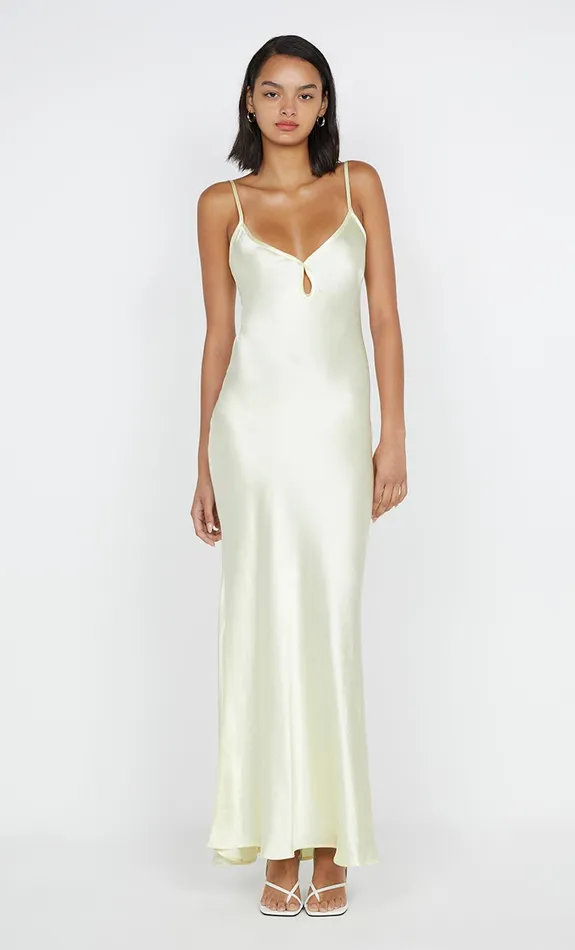 Bec Bridge Maxi Dresses CEDAR CITY MAXI DRESS Ice Yellow 8211 Women