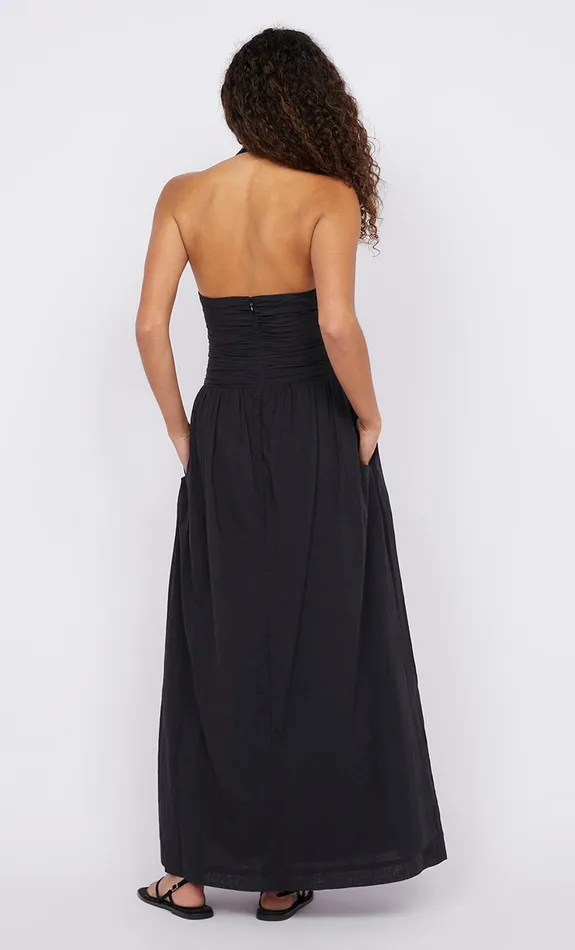 Bec Bridge Maxi Dresses FRANCA HALTER DRESS Black 8211 Women