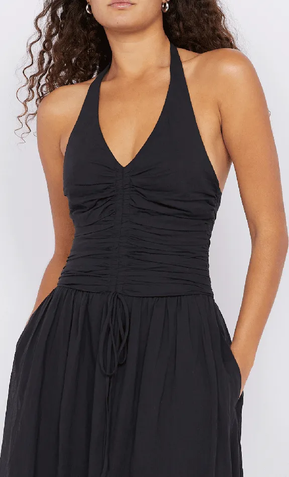 Bec Bridge Maxi Dresses FRANCA HALTER DRESS Black 8211 Women