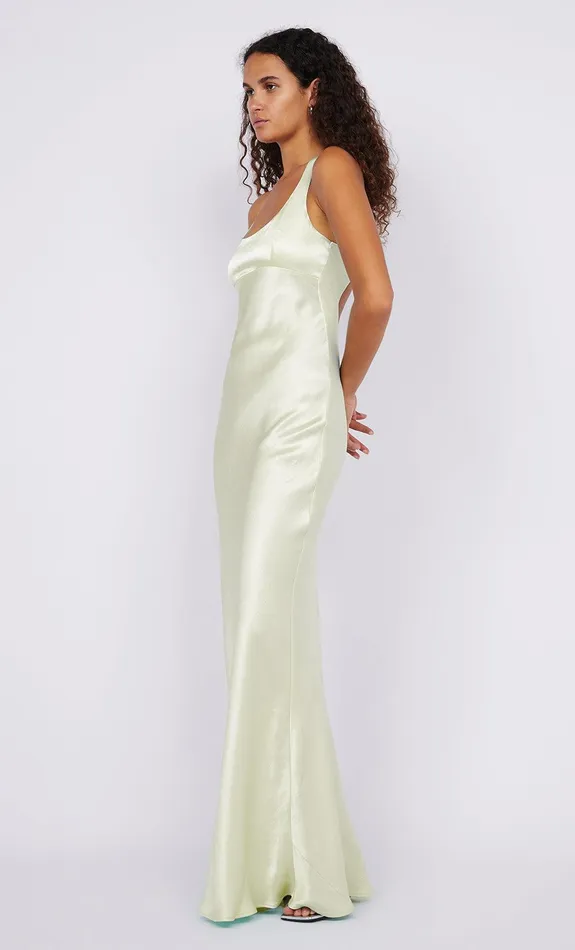 Bec Bridge Maxi Dresses MAXINA CROSSOVER DRESS Ice Yellow 8211 Women