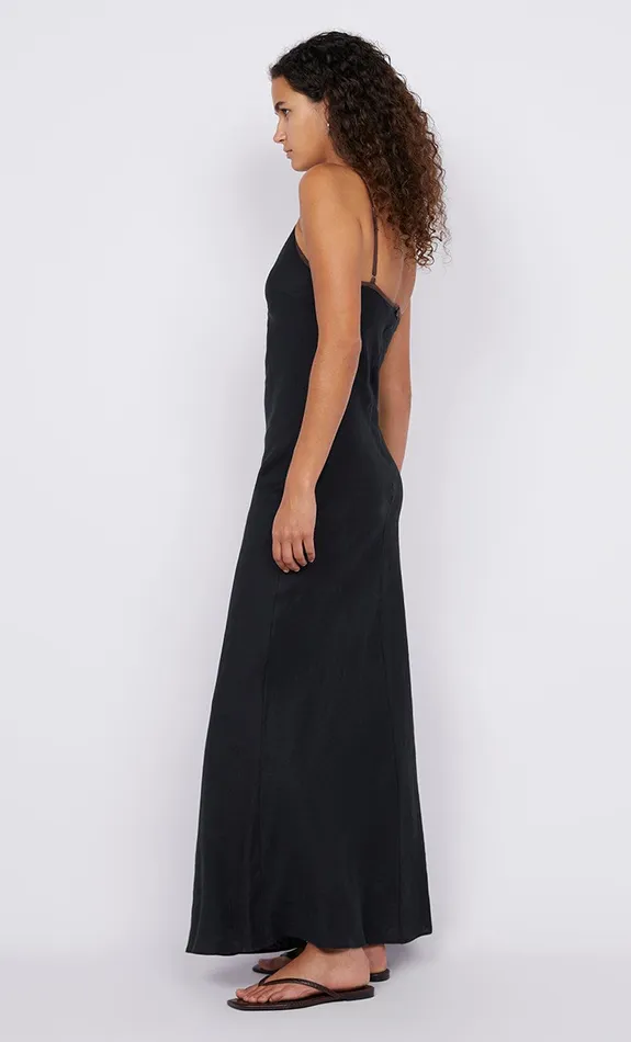 Bec Bridge Maxi Dresses OTTILIE KEYHOLE DRESS Blackchocolate 8211 Women