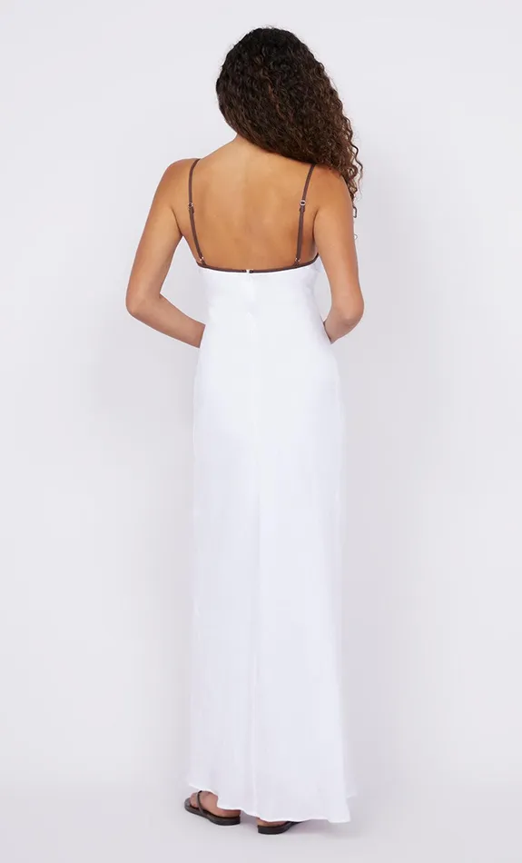 Bec Bridge Maxi Dresses OTTILIE KEYHOLE DRESS Whitechocolate 8211 Women