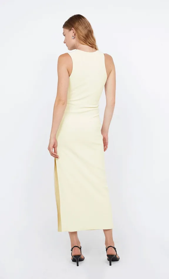 Bec Bridge Midi Dresses LETTY MIDI DRESS Lemon 8211 Women