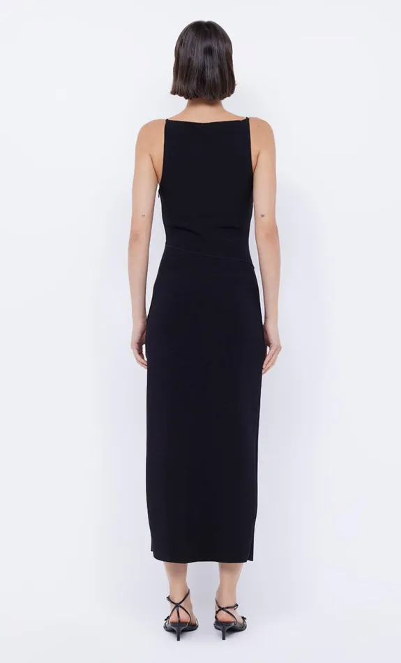 Bec Bridge Midi Dresses MARIELLE SPLIT DRESS Black 8211 Women