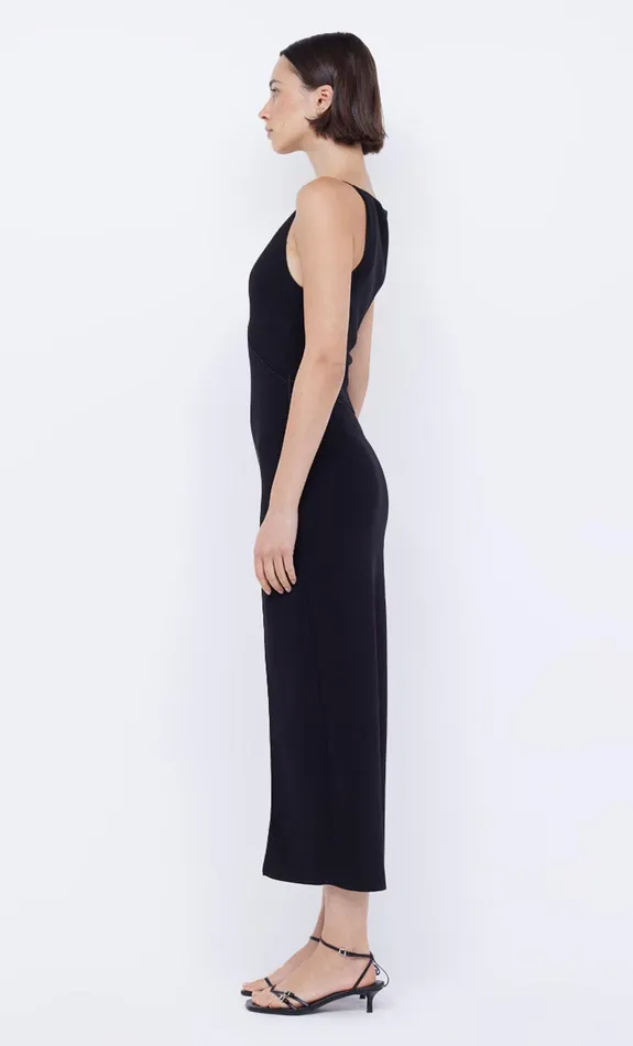 Bec Bridge Midi Dresses MARIELLE SPLIT DRESS Black 8211 Women