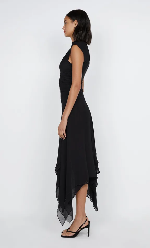Bec Bridge Midi Dresses NOEMI ASYM DRESS Black 8211 Women