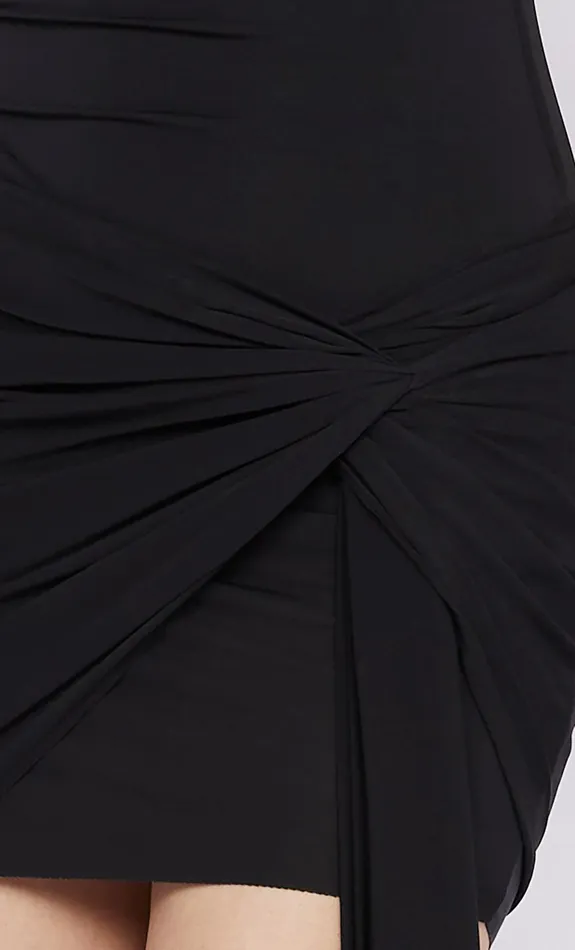 Bec Bridge Mini Dresses DELANY DRAPE MINI DRESS Black 8211 Women