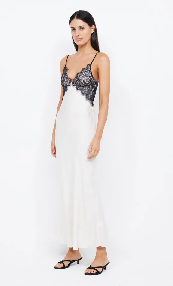 Bec Bridge Prom Dresses EMERY LACE MAXI DRESS Ivoryblack 8211 Women