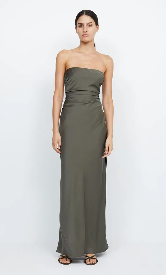 Bec Bridge Prom Dresses ETERNITY STRAPLESS MAXI Dark Willow 8211 Women