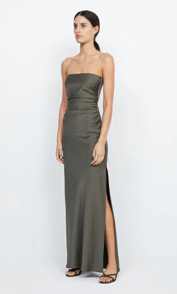 Bec Bridge Prom Dresses ETERNITY STRAPLESS MAXI Dark Willow 8211 Women