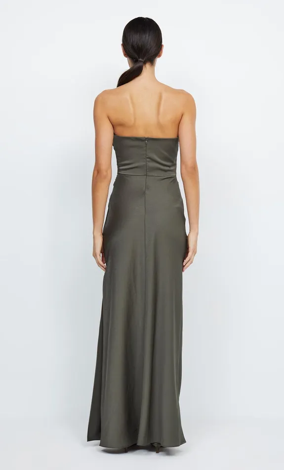 Bec Bridge Prom Dresses ETERNITY STRAPLESS MAXI Dark Willow 8211 Women