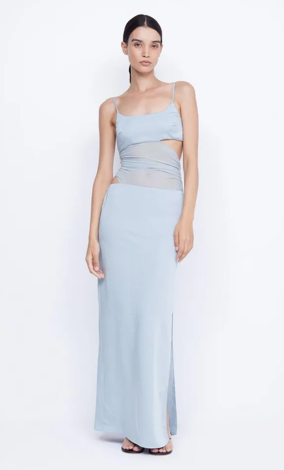 Bec Bridge Prom Dresses MARI LOU ASYM MAXI DRESS Dove Blue 8211 Women