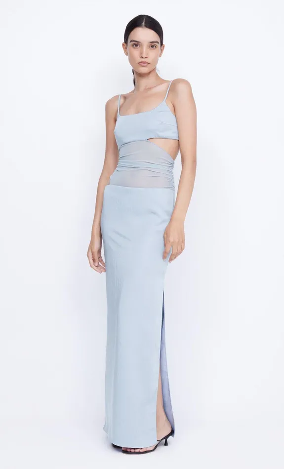 Bec Bridge Prom Dresses MARI LOU ASYM MAXI DRESS Dove Blue 8211 Women