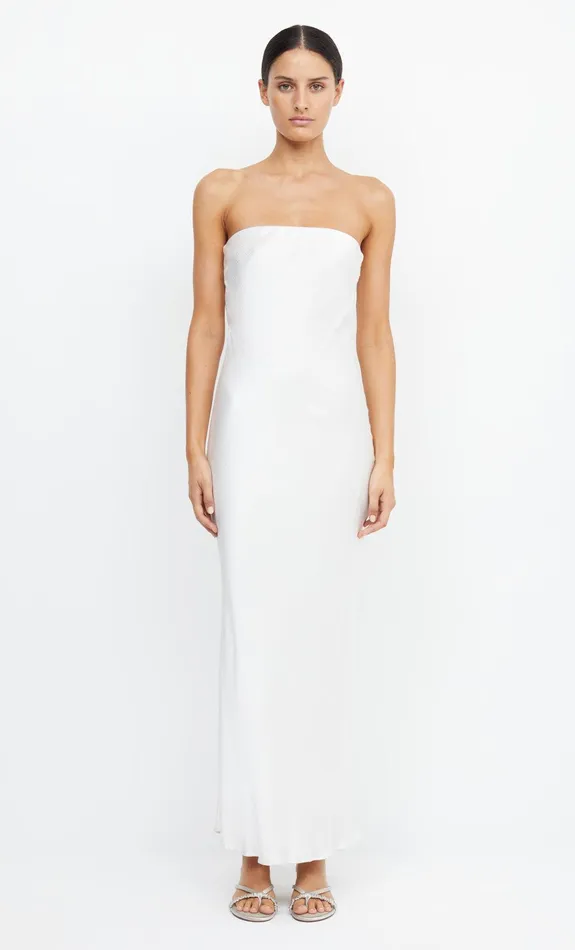 Bec Bridge Prom Dresses MOON DANCE STRAPLESS DRESS Ivory 8211 Women