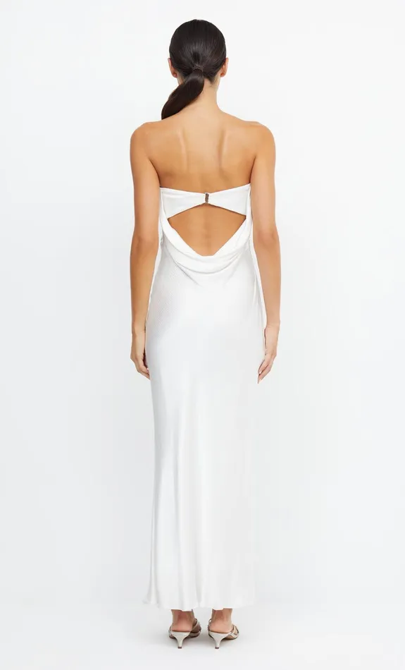 Bec Bridge Prom Dresses MOON DANCE STRAPLESS DRESS Ivory 8211 Women