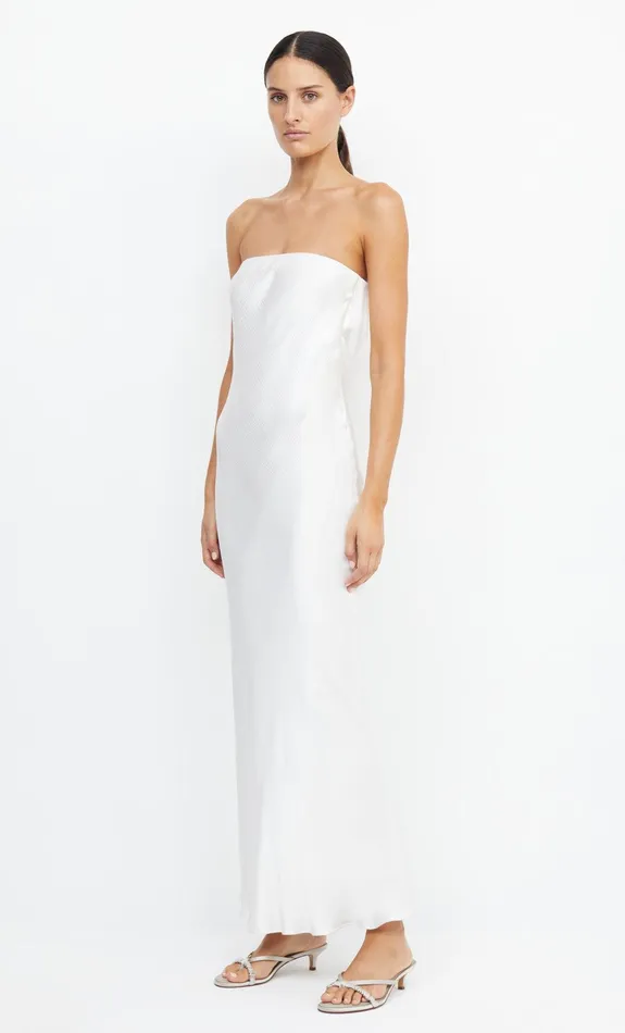 Bec Bridge Prom Dresses MOON DANCE STRAPLESS DRESS Ivory 8211 Women