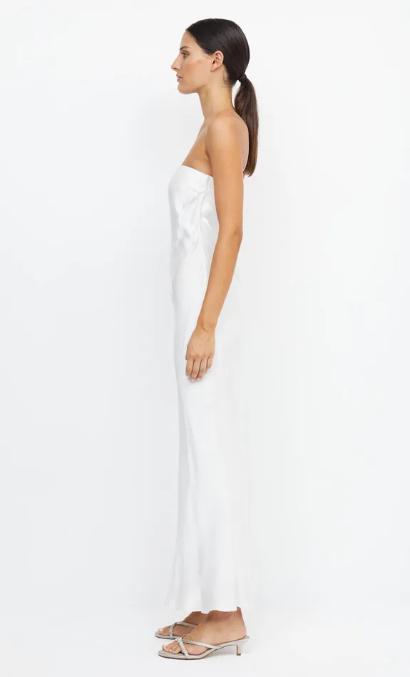Bec Bridge Prom Dresses MOON DANCE STRAPLESS DRESS Ivory 8211 Women