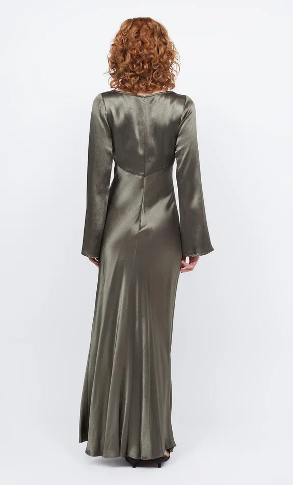 Bec Bridge Prom Dresses REN LONG SLEEVE MAXI DRESS Dark Willow 8211 Women