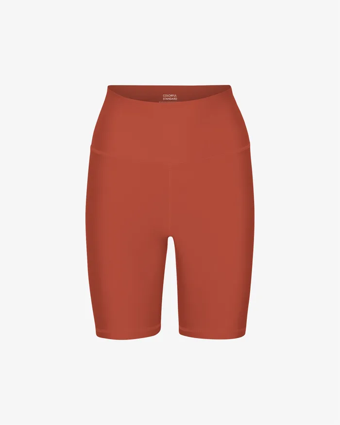Bike Shorts Colorfulstandard Women Active Bike Shorts 8211 Dark Amber