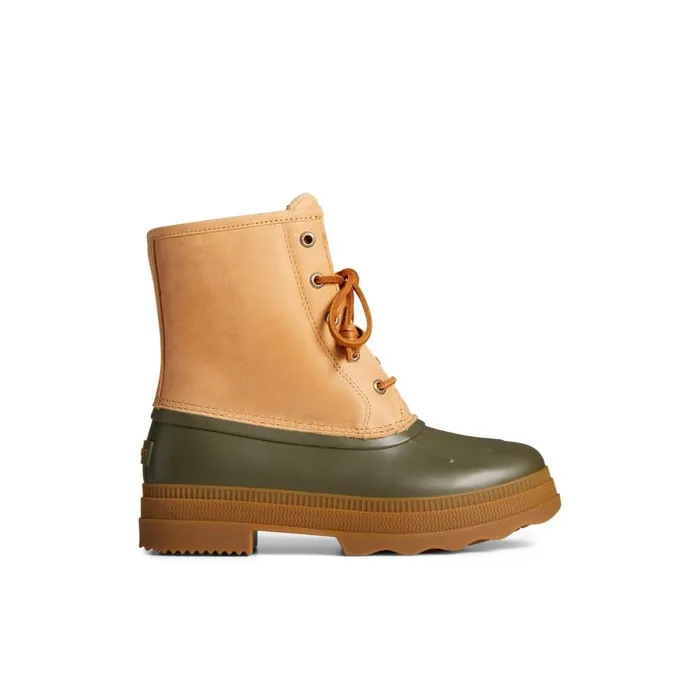 Boots Women Sperry Saltwater 20 Duck Boot Green