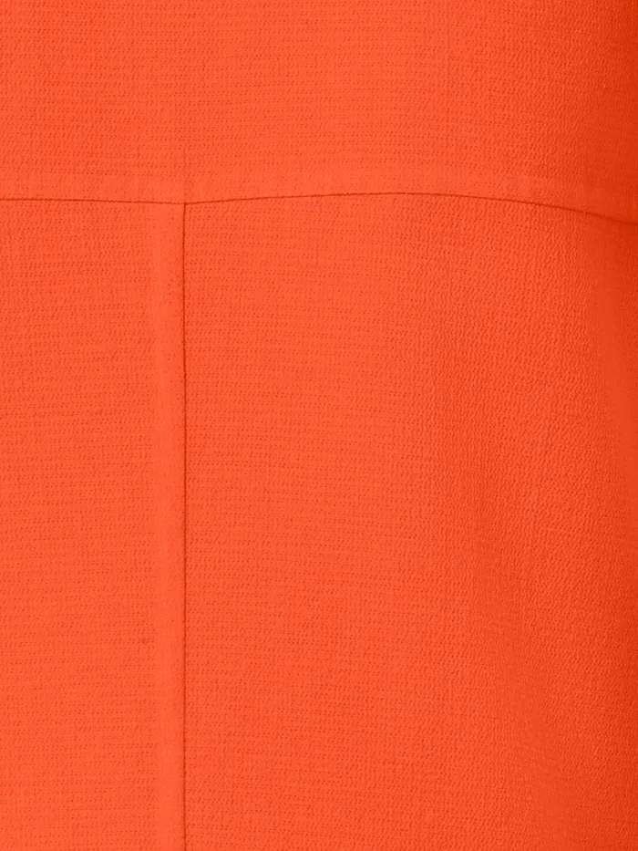 Cotton Silk Stretch DoubleFace Shirt Dress Coral Women Akris Dresses