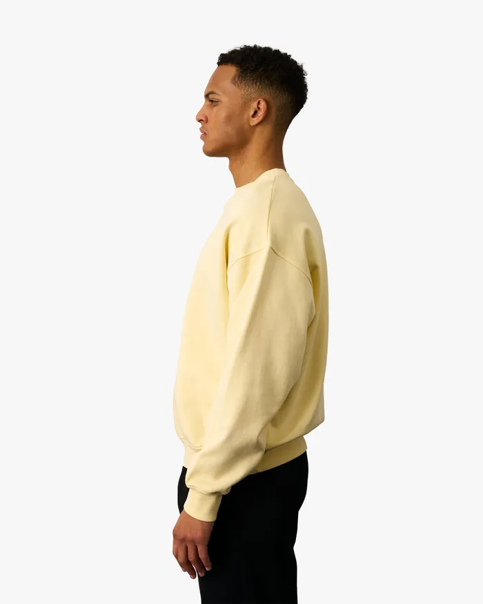 Crewneck Sweatshirts Men Organic Oversized Crew 8211 Pearly Purple Colorfulstandard