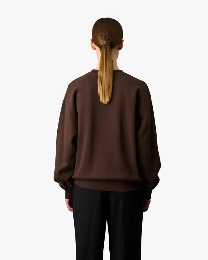 Crewneck Sweatshirts Women Colorfulstandard Organic Oversized Crew 8211 Cherry Blossom