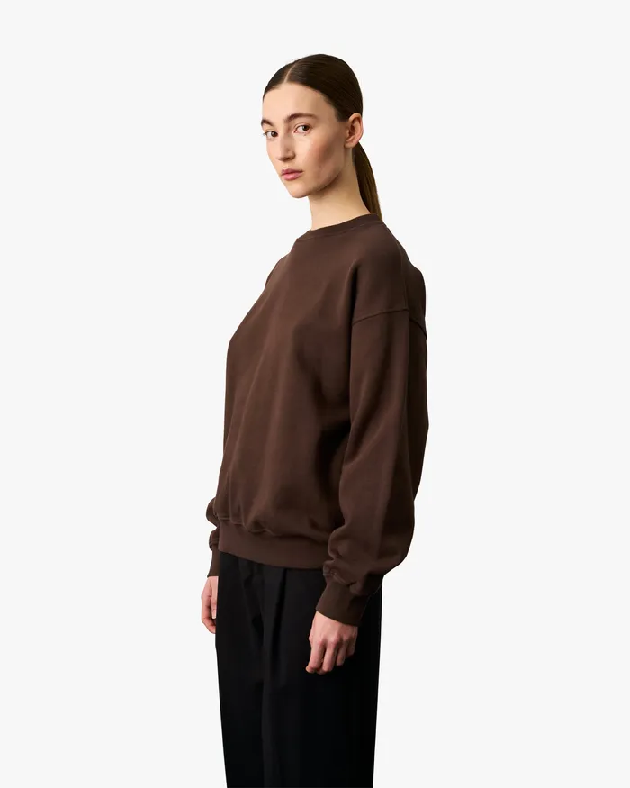 Crewneck Sweatshirts Women Colorfulstandard Organic Oversized Crew 8211 Cherry Blossom
