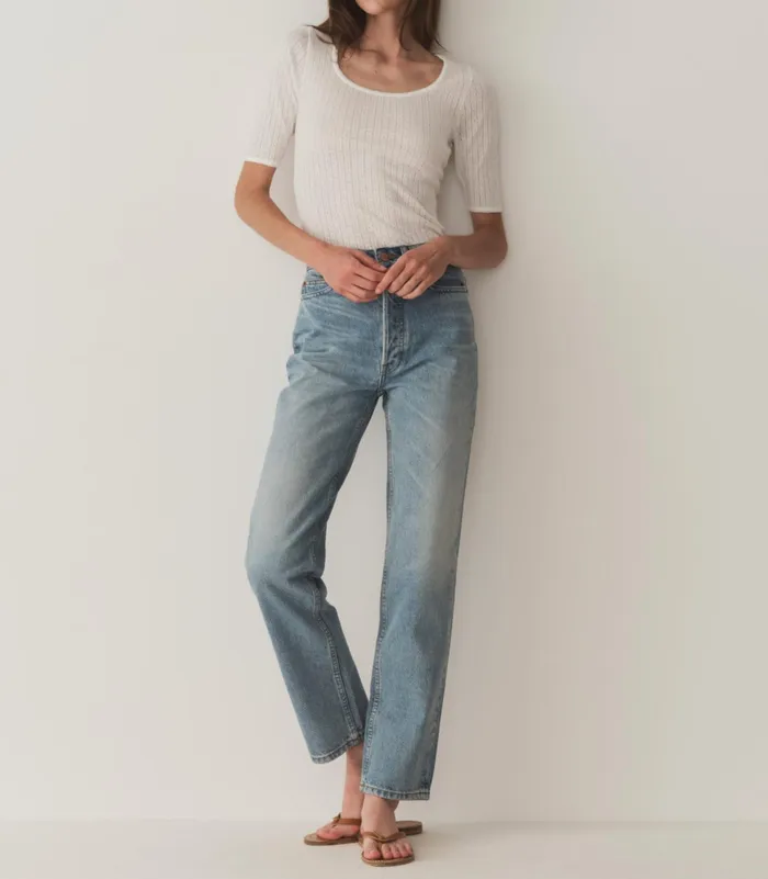 DEN Anthia Tee Salt Women Tees DEN Anthia Tee Salt Women Tees