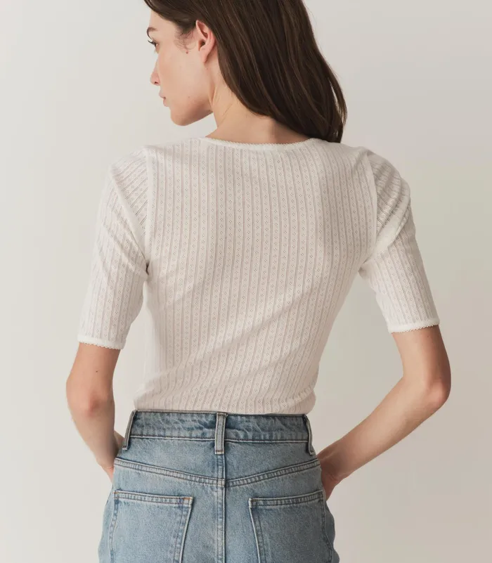 DEN Anthia Tee Salt Women Tees DEN Anthia Tee Salt Women Tees