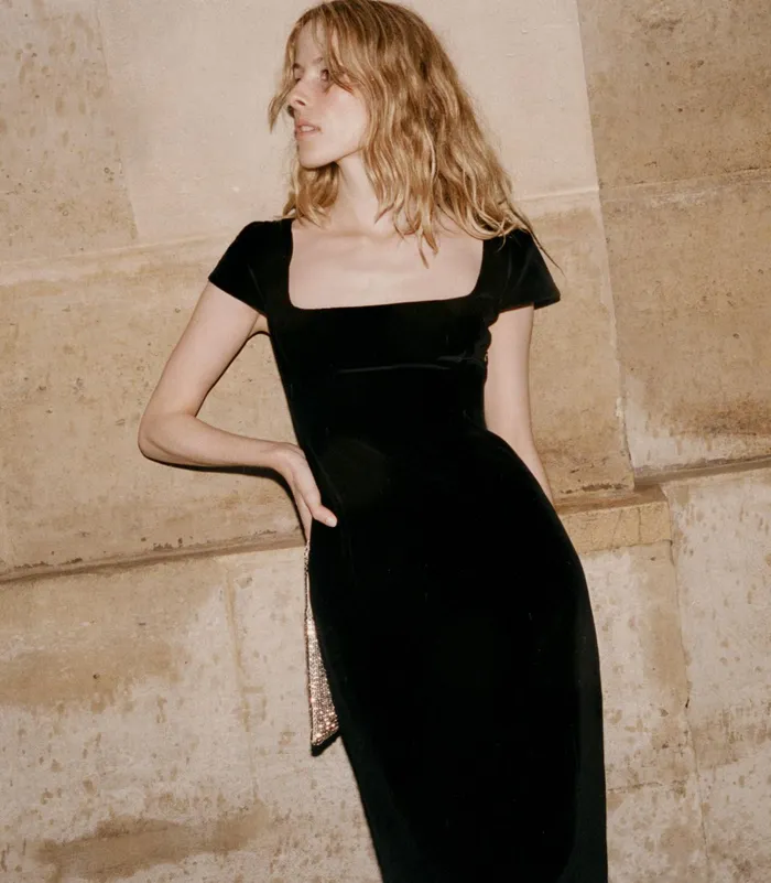 DEN Cesarina Dress Black Women Dresses