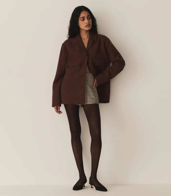 DEN Clifton Jacket Rust Umber Women Coats and Jackets DEN Clifton Jacket Rust Umber Women Coats and Jackets