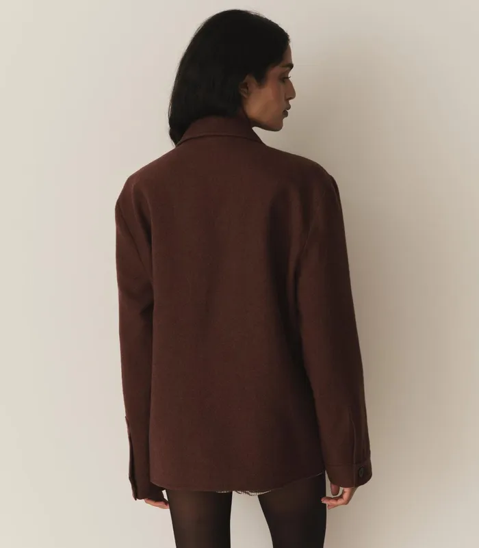DEN Clifton Jacket Rust Umber Women Coats and Jackets DEN Clifton Jacket Rust Umber Women Coats and Jackets