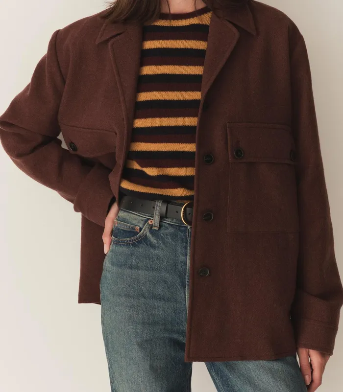 DEN Clifton Jacket Rust Umber Women Coats and Jackets DEN Clifton Jacket Rust Umber Women Coats and Jackets