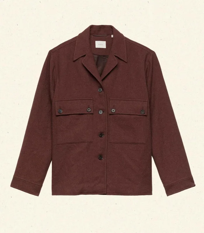 DEN Clifton Jacket Rust Umber Women Coats and Jackets DEN Clifton Jacket Rust Umber Women Coats and Jackets