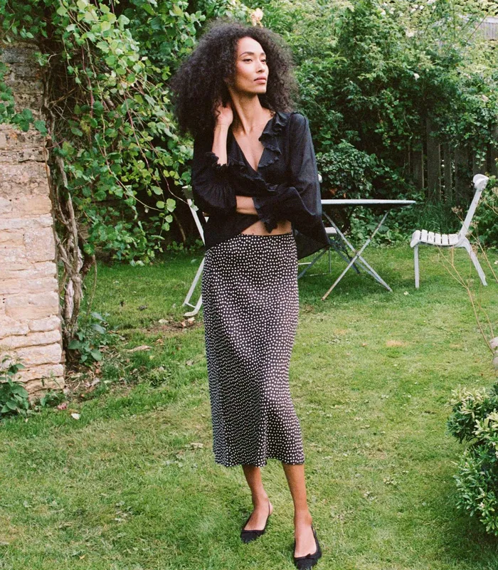 DEN Elowena Skirt Camille Dot Women Skirts