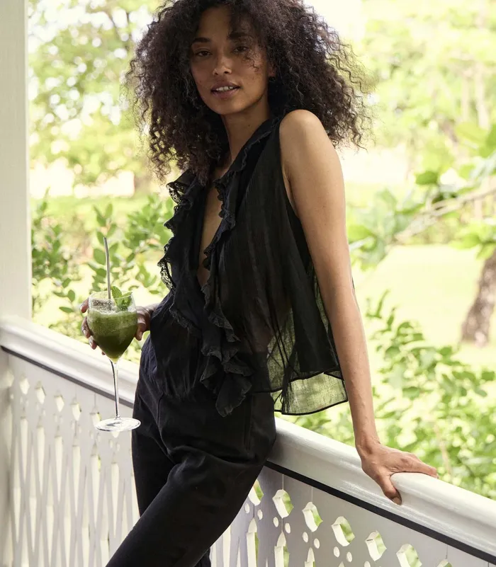 DEN Hilda Top Black Women Tops DEN Hilda Top Black Women Tops