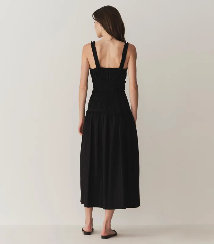 DEN Marianne Dress Black Women Dresses DEN Marianne Dress Black Women Dresses