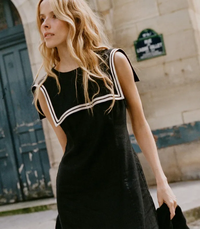 DEN Matilda Dress Black Women Dresses DEN Matilda Dress Black Women Dresses