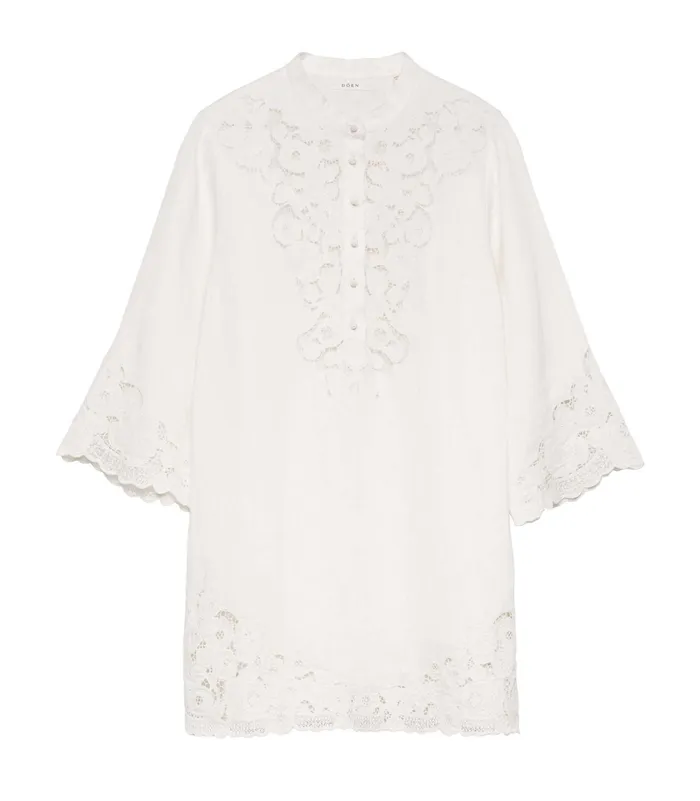 DEN Rochelle Dress Salt Women Dresses DEN Rochelle Dress Salt Women Dresses