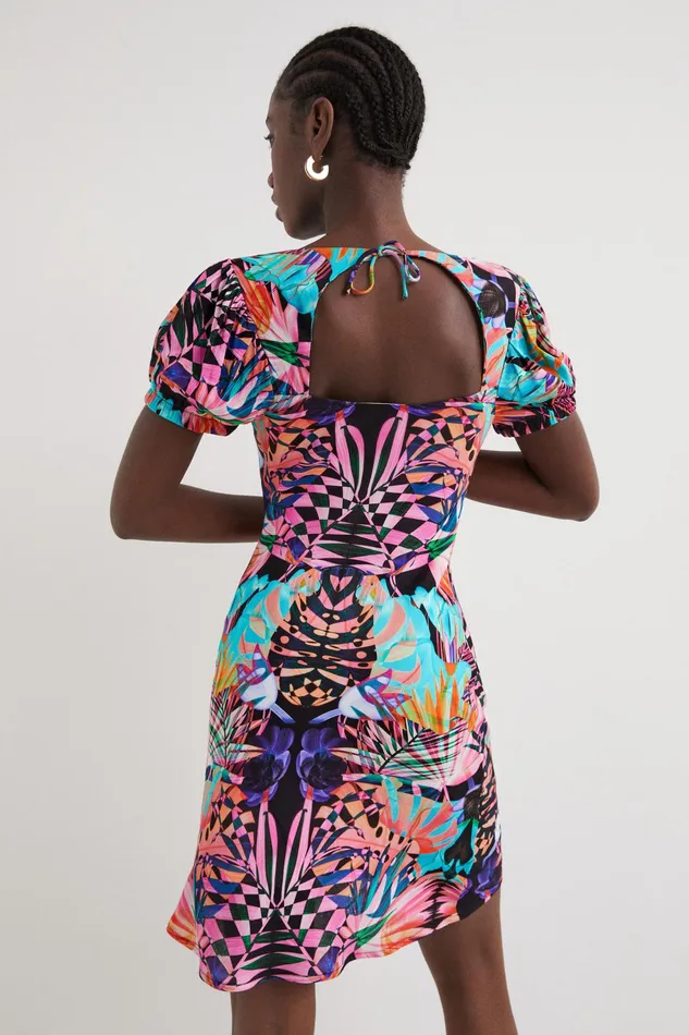 Desigual Arty Print Dress Women Dresses