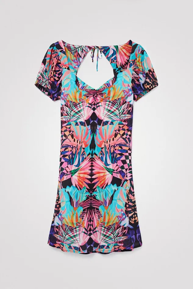 Desigual Arty Print Dress Women Dresses