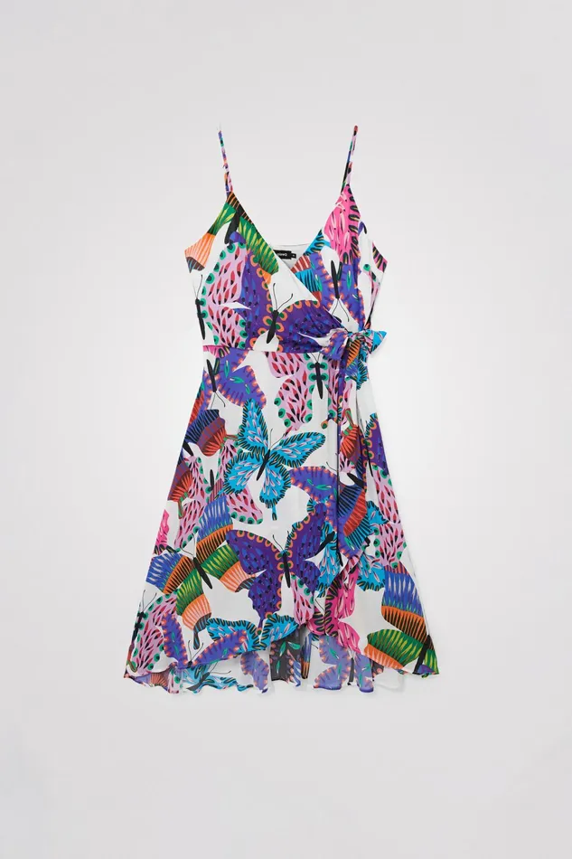 Desigual Butterfly Beach Dress Women Swimwear