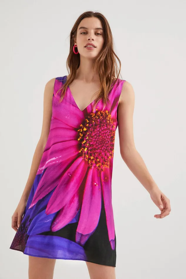 Desigual Daisy Mini Dress Women Dresses