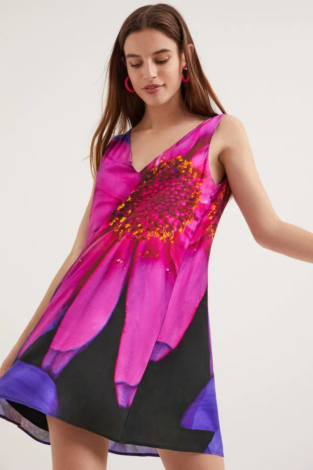 Desigual Daisy Mini Dress Women Dresses