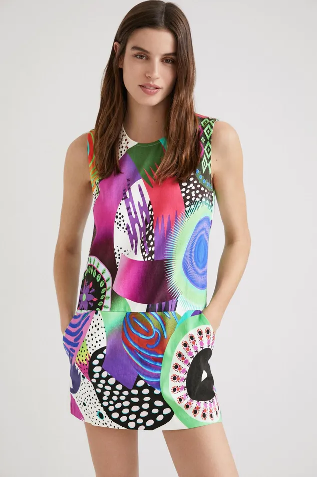 Desigual M Christian Lacroix Pinafore Women Dresses